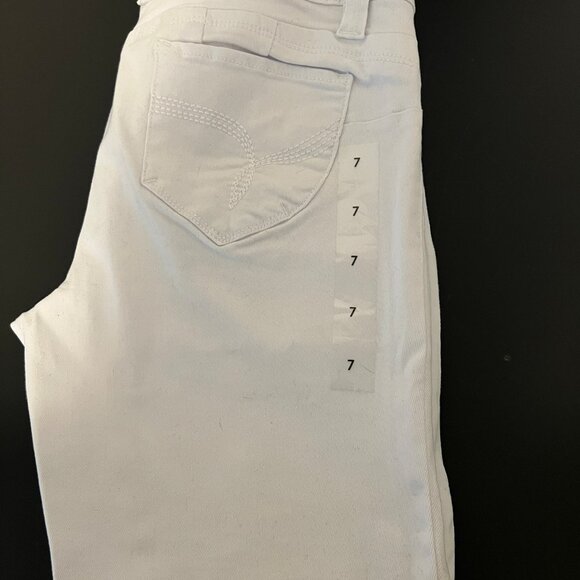 YMI White Skinny Jeans Size 7 26" Ankle length - Picture 5 of 5